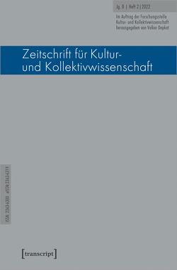 Zeitschrift für Kultur- und Kollektivwissenschaft von Depkat,  Volker