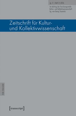 Zeitschrift für Kultur- und Kollektivwissenschaft von Trautnitz,  Georg