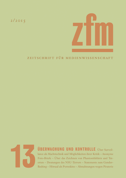 Zeitschrift für Medienwissenschaft 13 von Medienwissenschaft,  Gesellschaft für