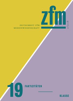 Zeitschrift für Medienwissenschaft 19