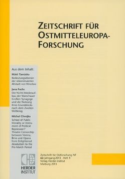 Zeitschrift für Ostforschung von Böhm,  Hermann