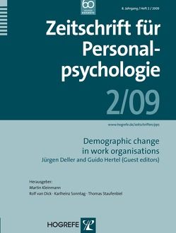 Zeitschrift für Personalpsychologie von Deller,  Jürgen, Guido,  Hertel