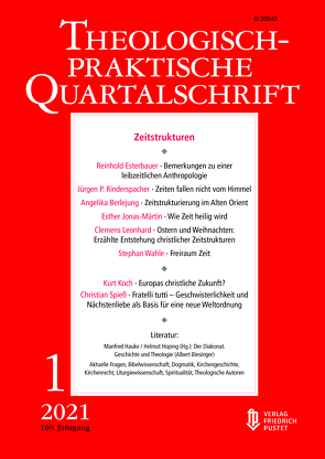 Zeitstrukturen von Die Professoren u. Professorinnen der Fakultät für Theologie der Kath. Privat-Universität