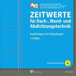 Zeitwerte für Dach-, Wand- und Abdichtungstechnik