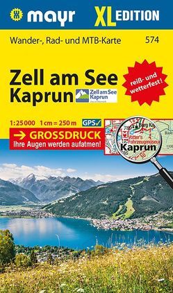 Zell am See, Kaprun XL von KOMPASS-Karten GmbH