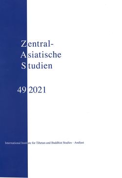 Zentralasiatische Studien 49 von Schuh,  Dieter, Schwieger,  Peter