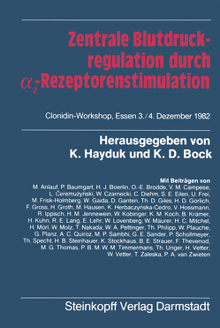 Zentrale Blutdruckregulation durch α2-Rezeptorenstimulation von Bock,  K. D., Hayduk,  K.
