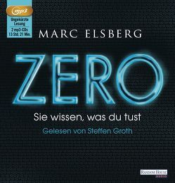 ZERO – Sie wissen, was du tust von Elsberg,  Marc, Groth,  Steffen