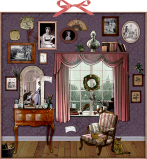 Zettelkalender – Weihnachten mit Jane Austen von Niessen,  Susan