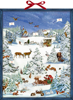 Zettelkalender – Winterwunderland von Behr,  Barbara