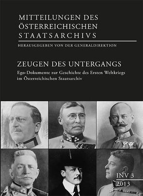 Zeugen des Untergangs von Generaldirektion des österreichischen, Hochedlinger,  Michael, Krenn,  Martin