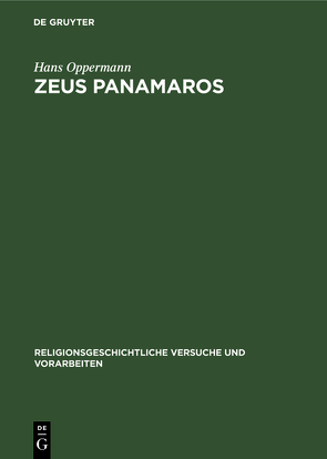 Zeus Panamaros von Oppermann,  Hans