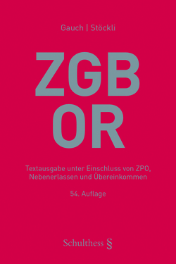 ZGB OR (PrintPlu§) von Gauch,  Peter, Stöckli ,  Hubert