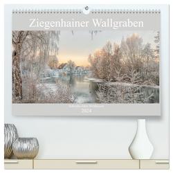 Ziegenhainer Wallgraben (hochwertiger Premium Wandkalender 2024 DIN A2 quer), Kunstdruck in Hochglanz von Lidiya,  Lidiya