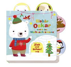 Zieh und schau: Eisbär Oskar sucht den Weihnachtsmann von Ho,  Jannie
