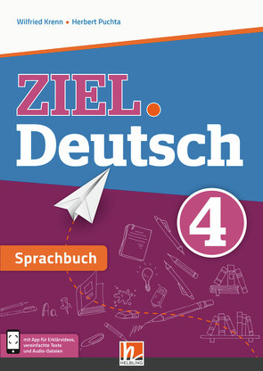 ZIEL.Deutsch 4, Sprachbuch + E-Book von Krenn,  Wilfried, Puchta,  Herbert