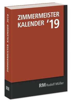 ZIMMERMEISTER KALENDER ’19 von Bruderverlag Alber Bruder