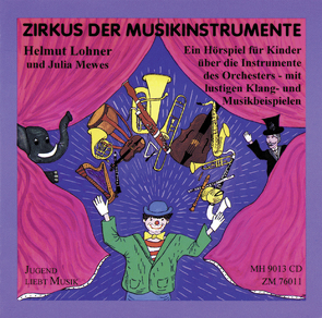 Zirkus der Musikinstrumente von Lohner,  Helmut, Mewes,  Julia, Trebies,  Albrecht