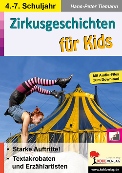 Zirkusgeschichten für Kids von Tiemann,  Hans-Peter