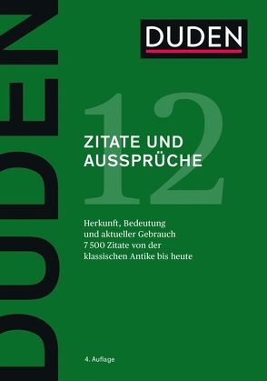 Duden – Zitate und Aussprüche von Dudenredaktion