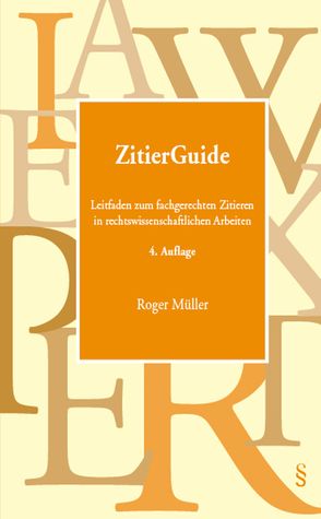 ZitierGuide von Müller,  Roger