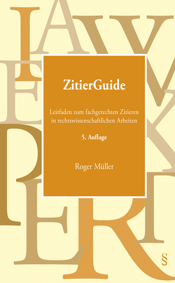 ZitierGuide von Müller,  Roger
