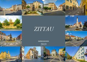 Zittau Impressionen (Wandkalender 2019 DIN A2 quer) von Meutzner,  Dirk