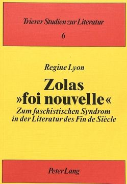 Zolas «Foi nouvelle» von Lyon,  Regine