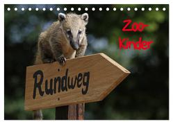 Zoo-Kinder (Tischkalender 2024 DIN A5 quer), CALVENDO Monatskalender von Pferdografen.de,  Pferdografen.de