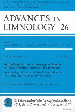 Zoozönologische und saprobiologische Beiträge zu einer allgemeinen regionalen Bachtypologie von Braukmann,  Ulrich