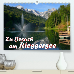 Zu Besuch am Riessersee (Premium, hochwertiger DIN A2 Wandkalender 2023, Kunstdruck in Hochglanz) von Wilczek,  Dieter