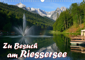 Zu Besuch am Riessersee (Wandkalender 2023 DIN A3 quer) von Wilczek,  Dieter