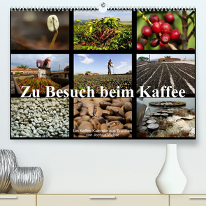 Zu Besuch beim Kaffee (Premium, hochwertiger DIN A2 Wandkalender 2023, Kunstdruck in Hochglanz) von Weber,  Jochen