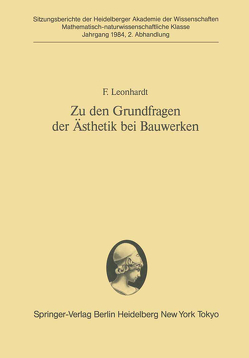 Zu den Grundfragen der Ästhetik bei Bauwerken von Leonhardt,  F.