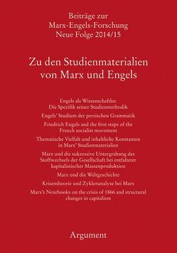 Zu den Studienmaterialien von Marx und Engels von Hecker,  Rolf, Sperl,  Richard, Vollgraf,  Carl-Erich