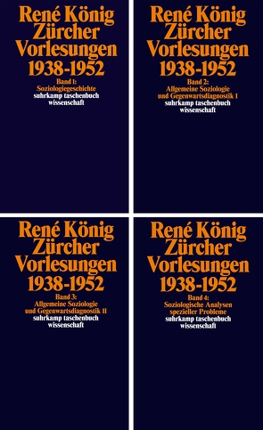 Zürcher Vorlesungen (1938-1952) von Griesbacher,  Martin, Koenig,  Rene, Moebius,  Stephan