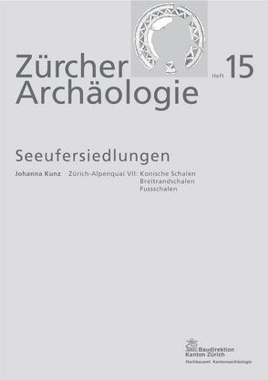 Zürich Alpenquai VII, Konische Schalen, Breitrandschalen, Fussschalen, Baggerungen von 1916 und 1919 von Kunz,  Johanna