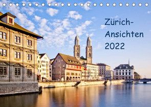 Zürich-Ansichten 2022CH-Version (Tischkalender 2022 DIN A5 quer) von Jaenecke,  Sven