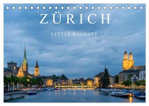 ZÜRICH – Little Big City (Tischkalender 2024 DIN A5 quer), CALVENDO Monatskalender von Caccia,  Enrico