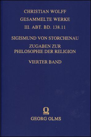Zugaben zur Philosophie der Religion. von Storchenau,  Sigismund von