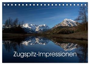 Zugspitz-Impressionen (Tischkalender 2024 DIN A5 quer), CALVENDO Monatskalender von Mueller,  Andreas