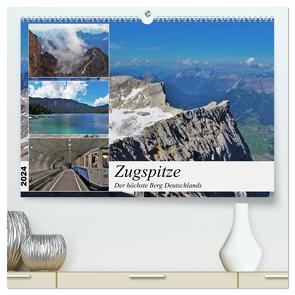 Zugspitze – Der höchste Berg Deutschlands (hochwertiger Premium Wandkalender 2024 DIN A2 quer), Kunstdruck in Hochglanz von TakeTheShot,  TakeTheShot