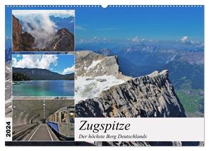 Zugspitze – Der höchste Berg Deutschlands (Wandkalender 2024 DIN A2 quer), CALVENDO Monatskalender von TakeTheShot,  TakeTheShot