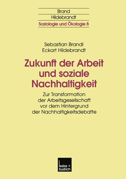 Zukunft der Arbeit und soziale Nachhaltigkeit von Brandl,  Sebastian, Hildebrandt,  Eckart