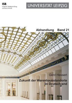 Zukunft der Warenhausstandorte in Deutschland von Hessert,  Gerd