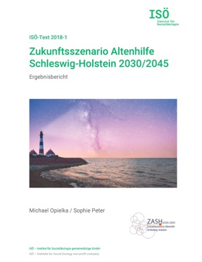 Zukunftsszenario Altenhilfe Schleswig-Holstein 2030/2045 von Opielka,  Michael, Peter,  Sophie