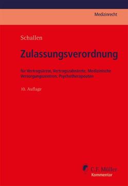 Zulassungsverordnung von Clemens,  Thomas, Düring,  Ruth, Schallen,  Rolf