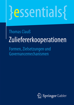 Zuliefererkooperationen von Clauß,  Thomas