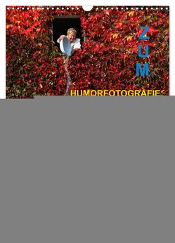 ZUM LACHEN – Humorfotografie (Wandkalender 2024 DIN A3 hoch), CALVENDO Monatskalender von Hinterleitner,  Josef