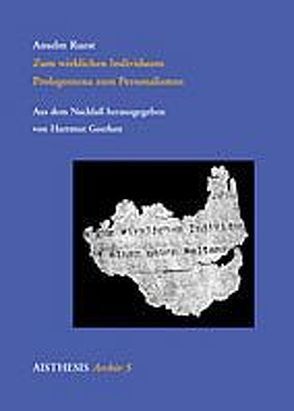 Zum wirklichen Individuum von Geerken,  Hartmut, Ruest,  Anselm